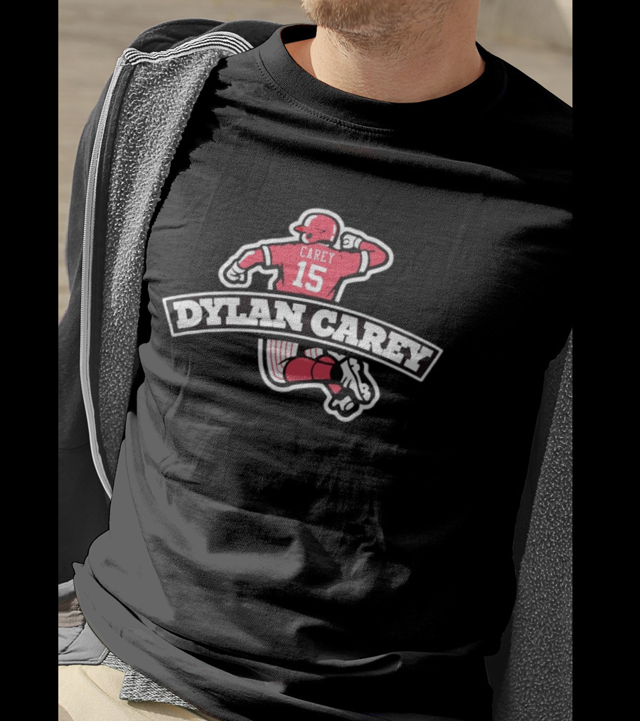 Dylan Carey 15 Baseball University Of Nebraska 2026 T-Shirt