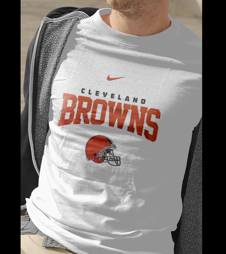 Cleveland Browns Spider Hero Chibi Nike Collaboration NFL Football T-Shirt