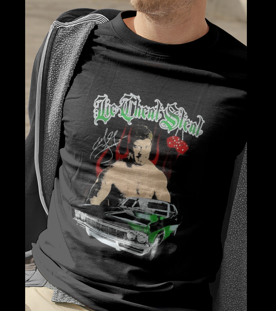 Eddie Guerrero Viva La Raza Lowrider Latino Heat T-Shirt