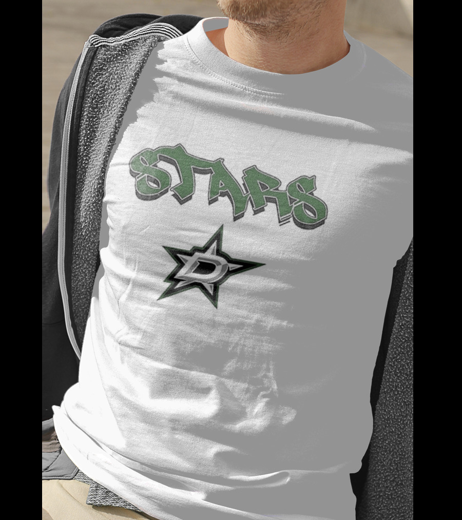 Dallas Stars Puck Yeah Hockey Skeleton NHL Fan Gear T-Shirt