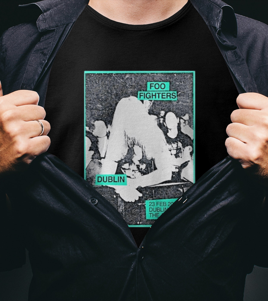 Foo Fighters Dublin IE 23 Feb 2026 The Academy T-Shirt