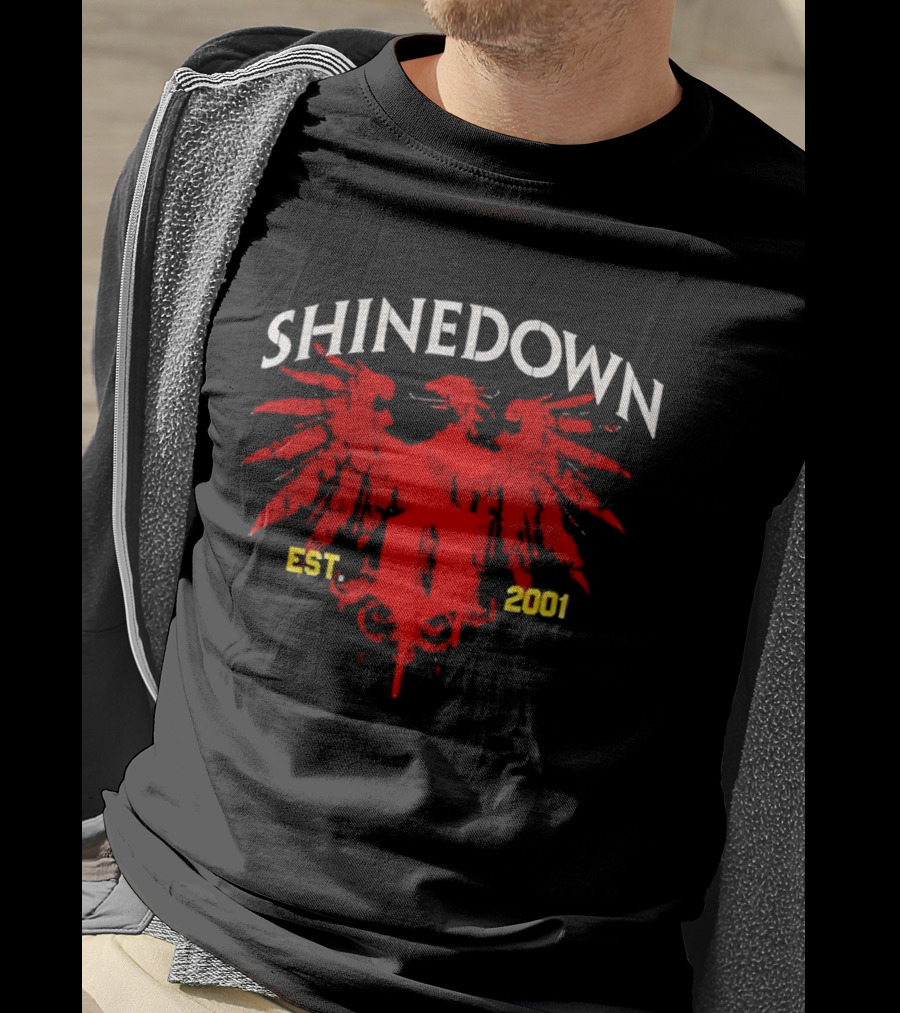 Shinedown Est 2001 Red Eagle T-Shirt