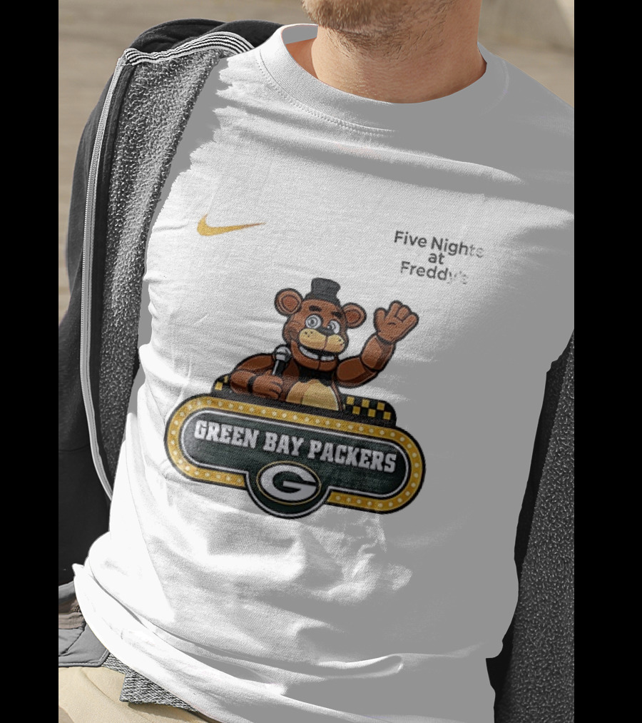 Green Bay Packers Freddy Fazbear T-Shirt