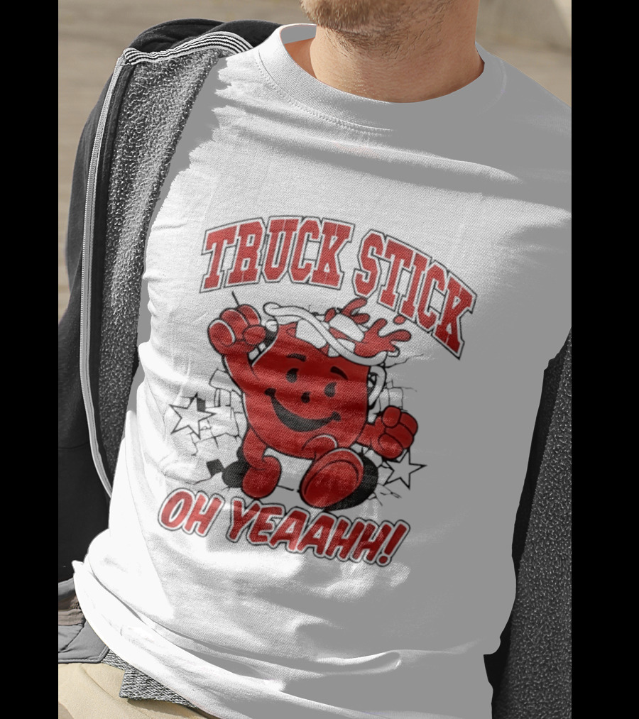 Truck Stick Kool Aid Man Oh Yeaahh T-Shirt