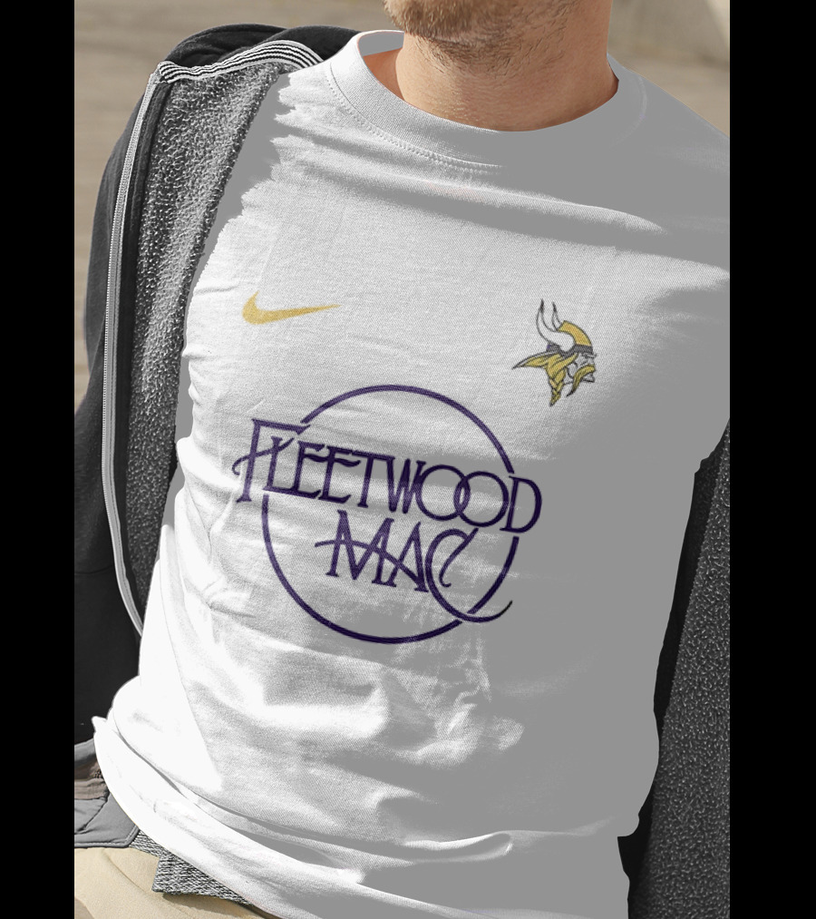 Nike Minnesota Vikings Fleetwood Mac Collaboration T-Shirt