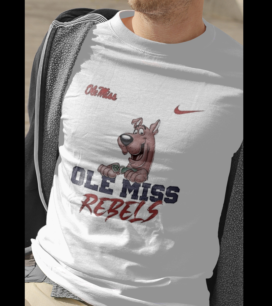 Ole Miss Rebels Scooby Doo Nike Collaboration T-Shirt