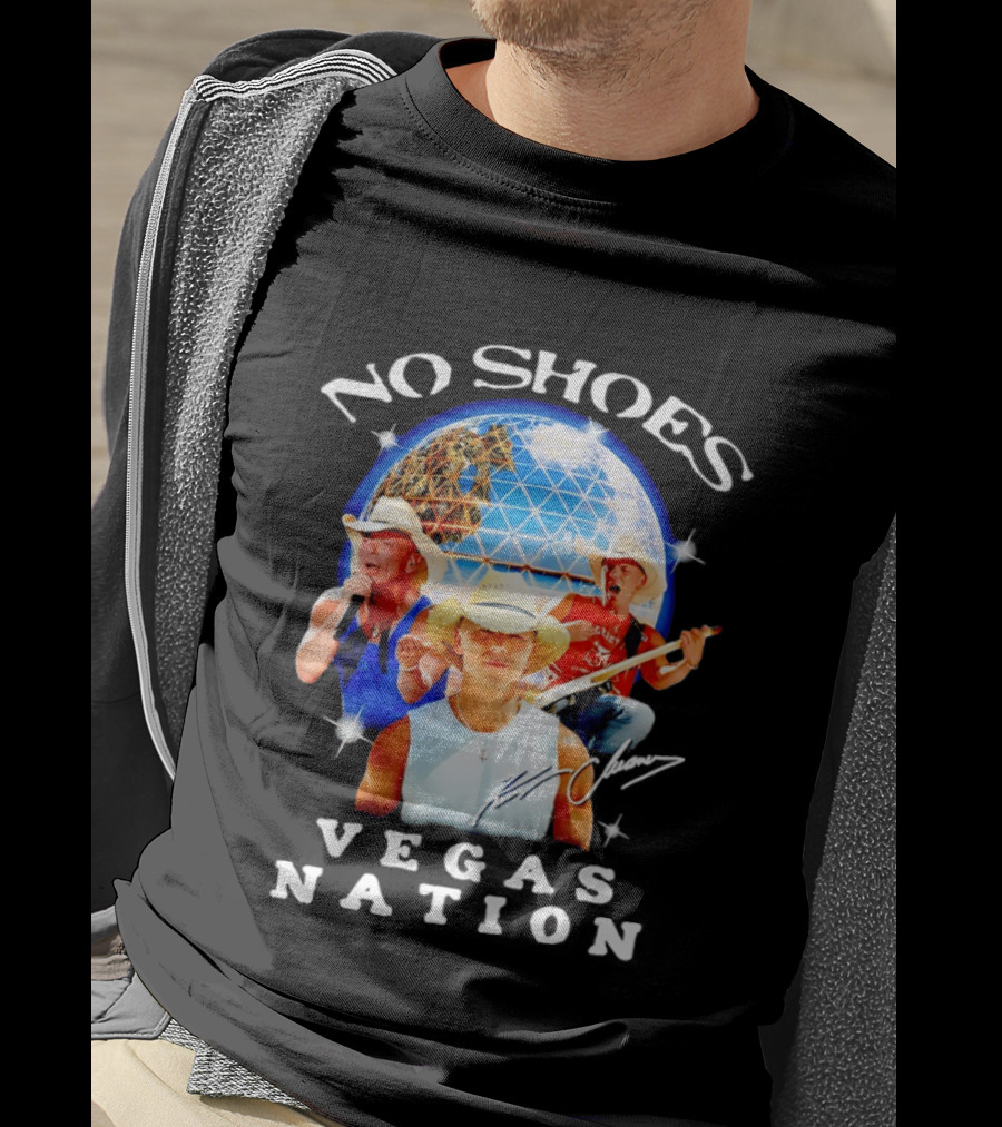 Kenny Chesney No Shoes Vegas Nation Live Music Event T-Shirt