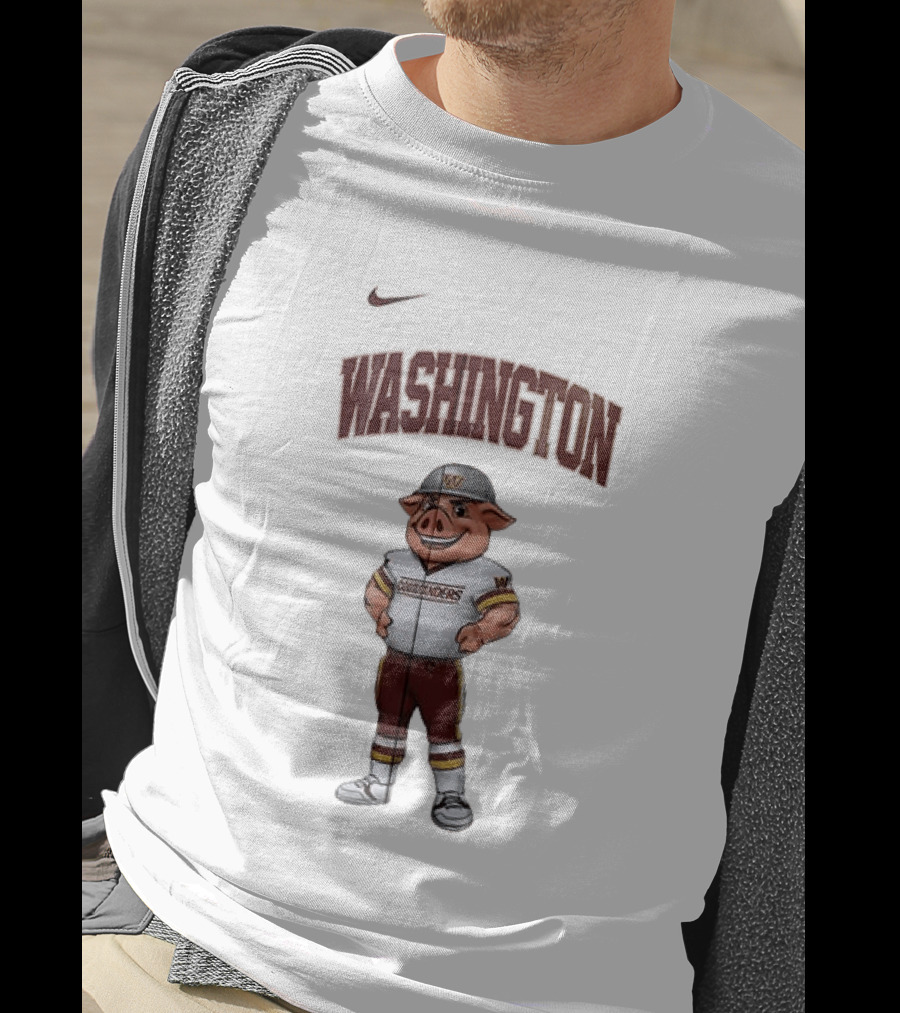 Washington Commanders Mascot Teacher Appreciation Month T-Shirt