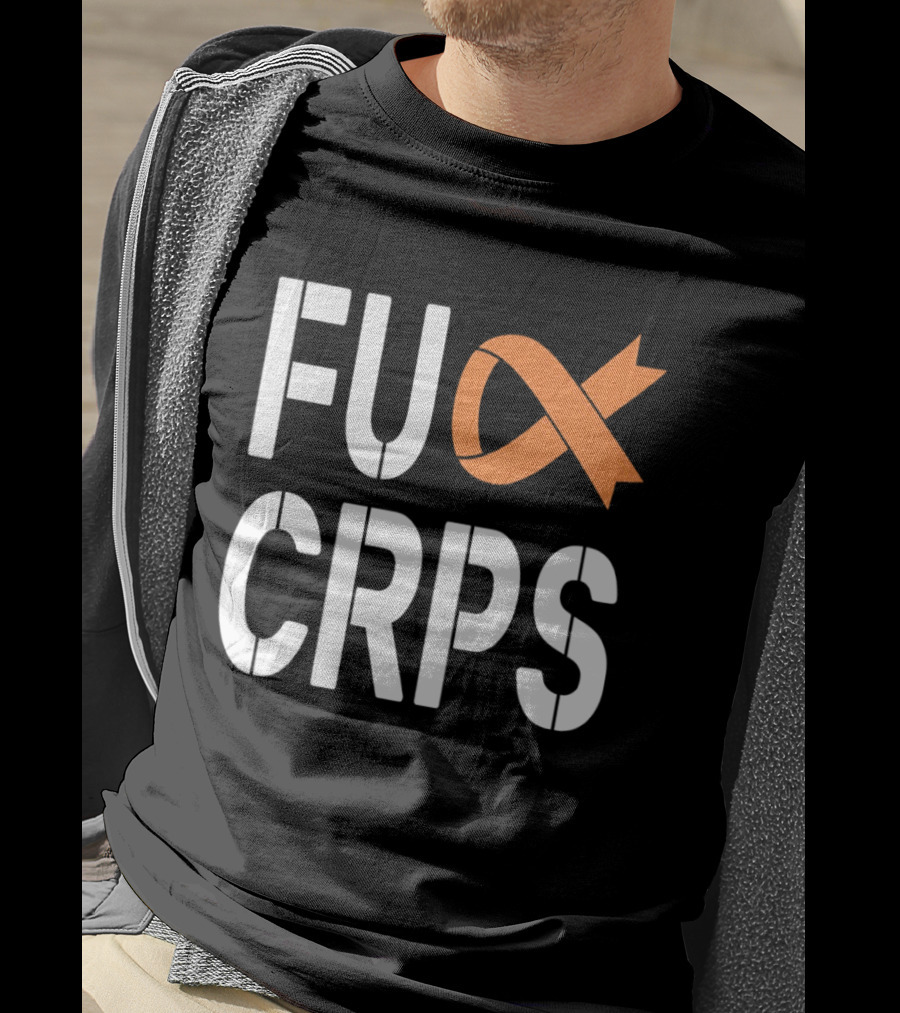 CRPS Awareness Orange Ribbon Support T-Shirt