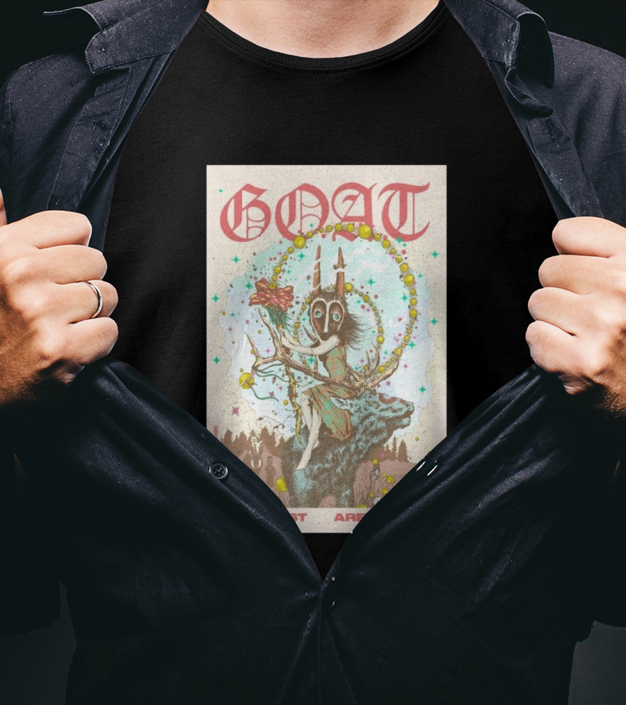 GOAT 27 August Arena Wien 2026 Kelmarsh Hall And Gardens Show T-Shirt