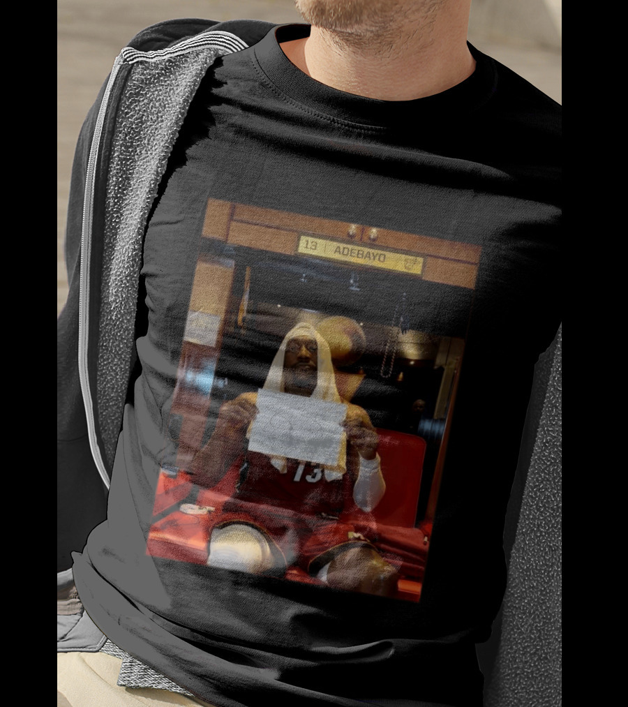 Bam Adebayo 83 Points Locker Room Celebration Passing Kobe Bryant NBA History T-Shirt