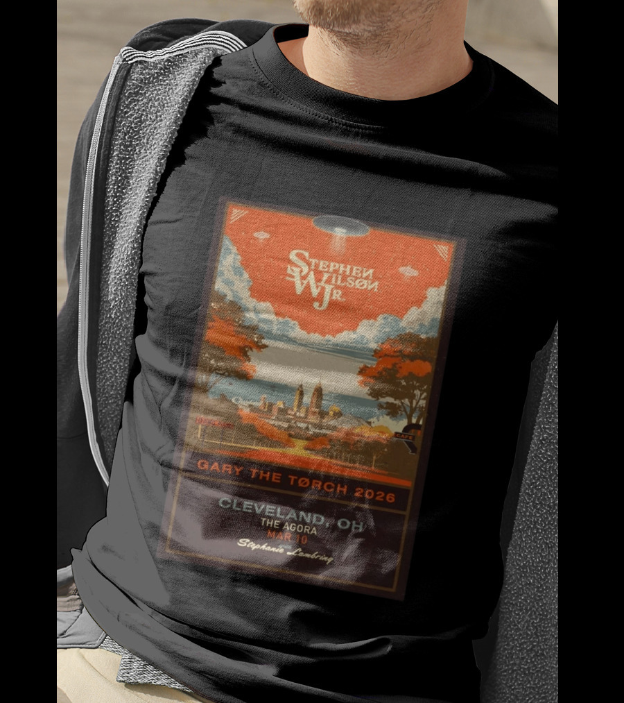 Stephen Wilson JR. Gary The Torch 2026 Agora Theatre Cleveland OH March 10 Stephanie Lambing T-Shirt