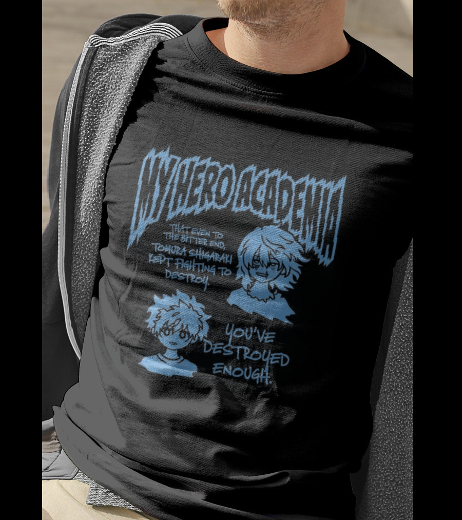 My Hero Academia Izuku Midoriya Tomura Shigaraki Duality Conflict T-Shirt