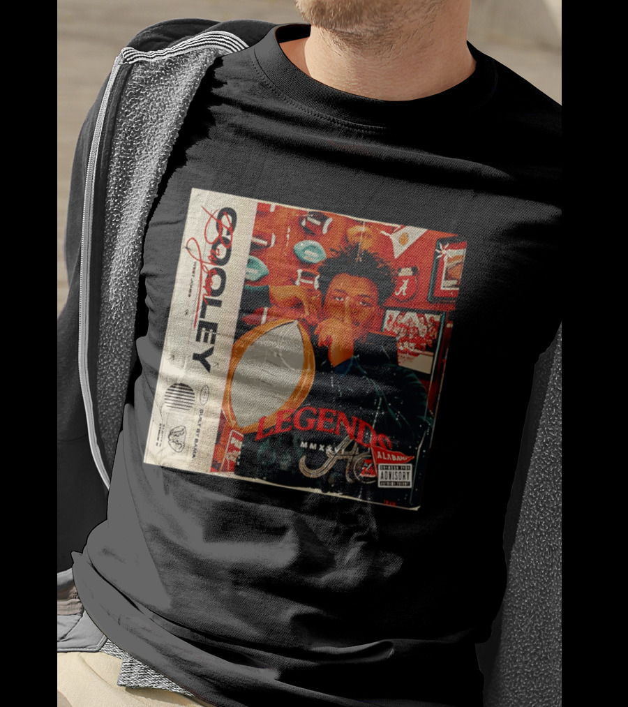 Bryson Cooley Alabama Legends MMXXVI Built By Bama Football T-Shirt