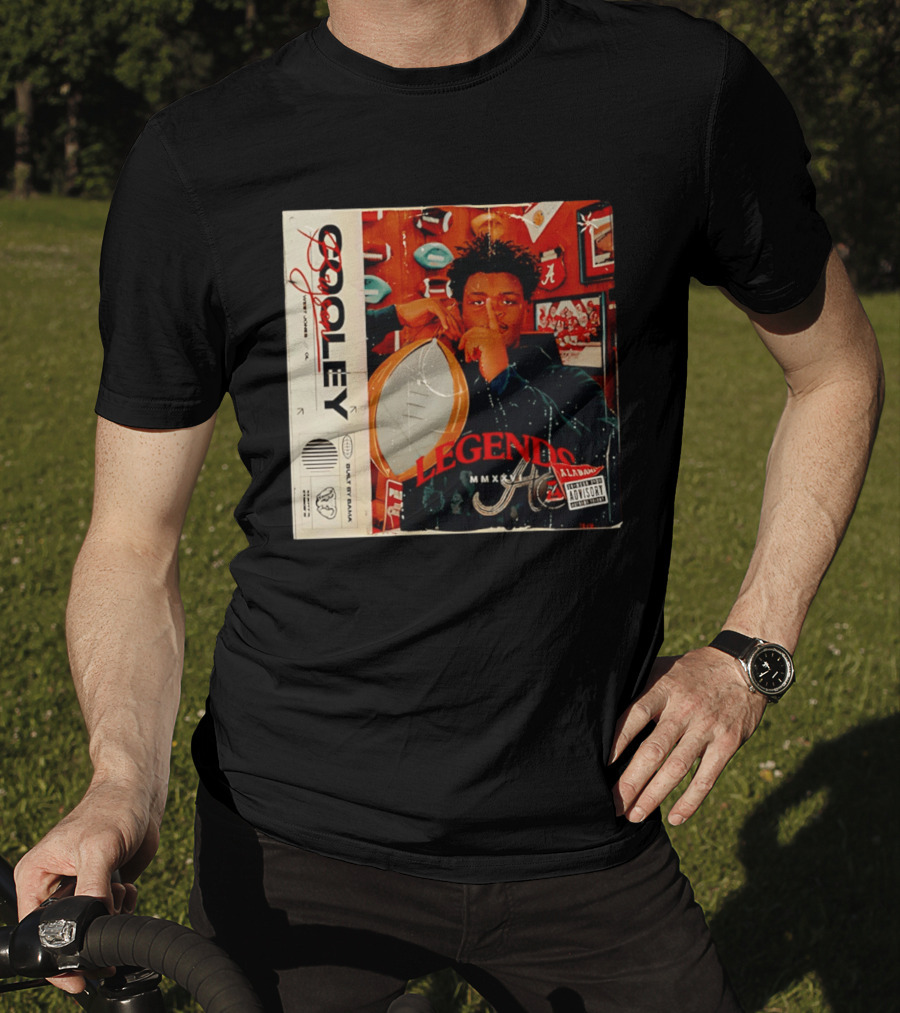 Bryson Cooley Alabama Legends MMXXVI Built By Bama Football T-Shirt