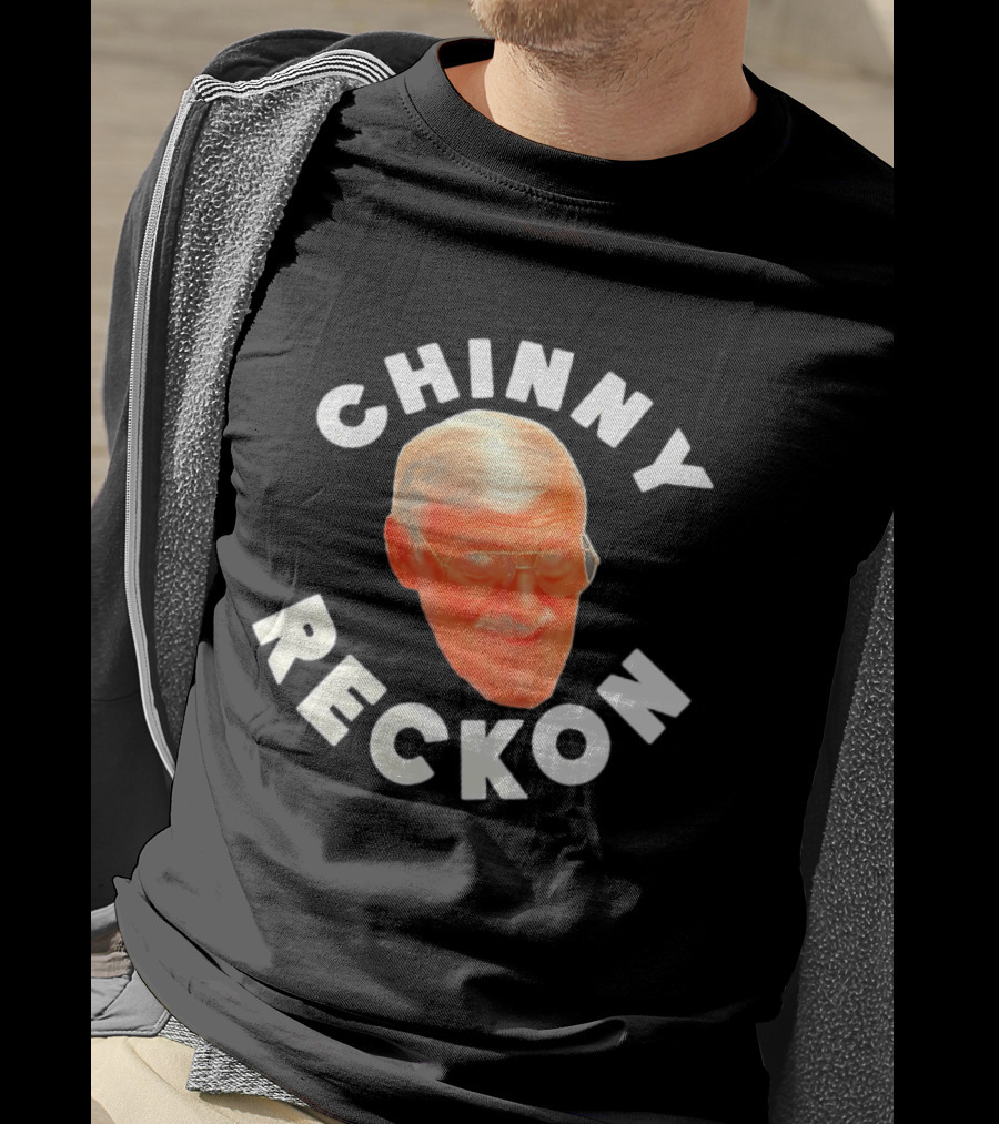 Chinny Reckon Big Face Nostalgic Expression T-Shirt