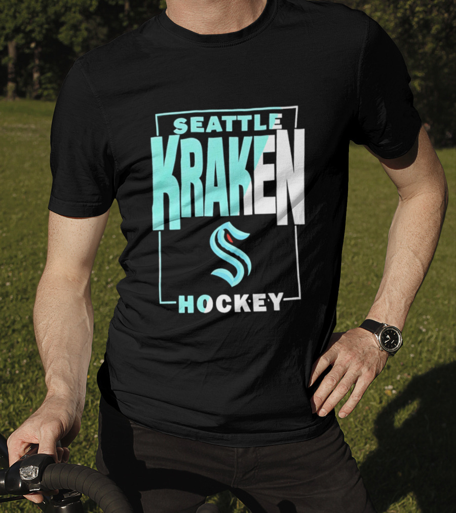 Seattle Kraken S Logo Hockey Team Spirit T-Shirt