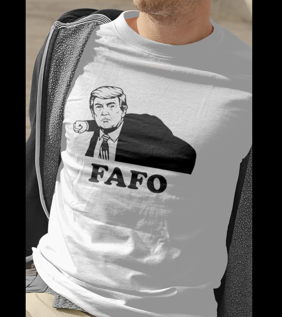 Donald Trump FAFO Punching T-Shirt