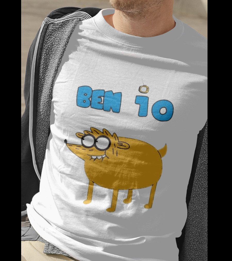 Ben 10 Jake The Dog Crossover Cartoon Network Fan T-Shirt