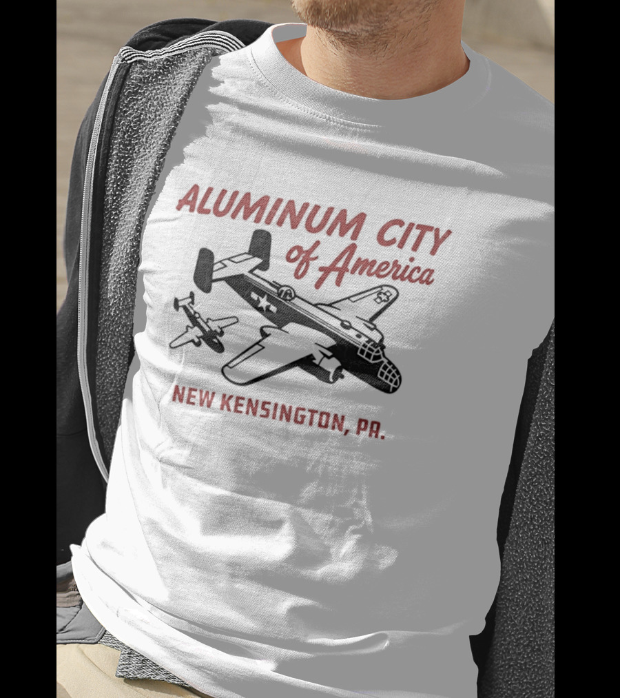 Aluminum City Of America New Kensington Pa North American B 25 Mitchell T-Shirt