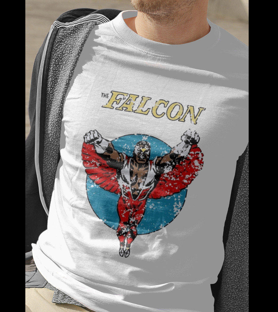 The Falcon Flying Marvel Comics T-Shirt