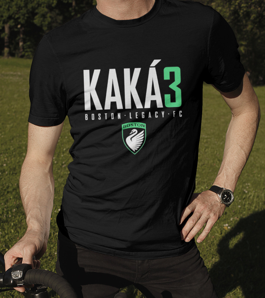 Kaká 3 Boston Legacy FC Soccer Team Swan T-Shirt