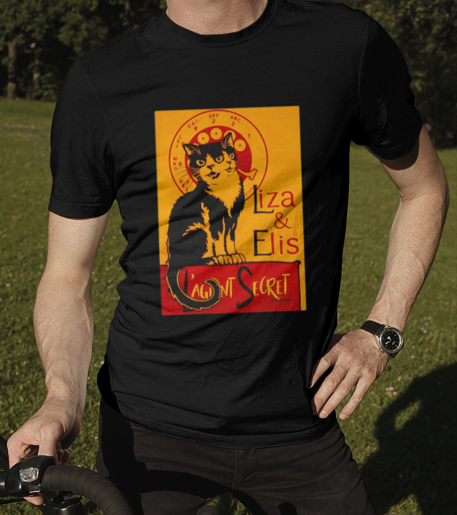 Liza E Elis Gata L'Agent Secret T-Shirt