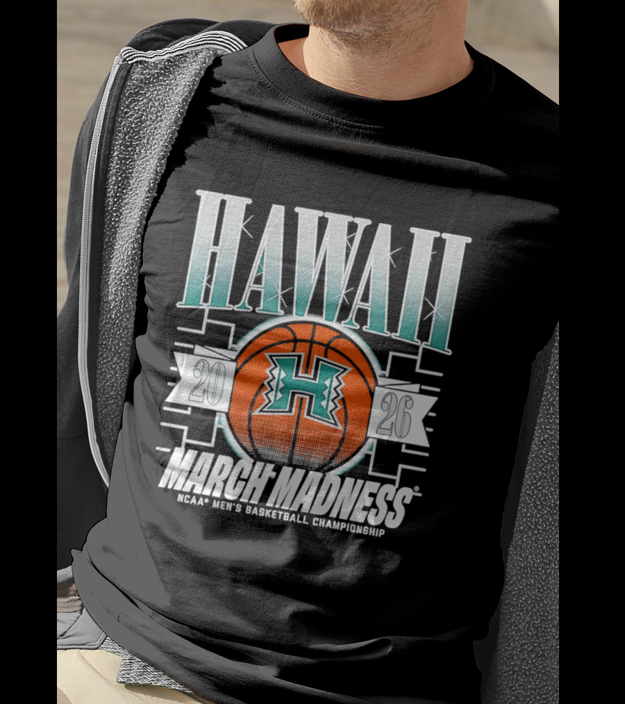 Hawaii 2026 March Madness NCAA Men's Basketball Championship T-Shirt