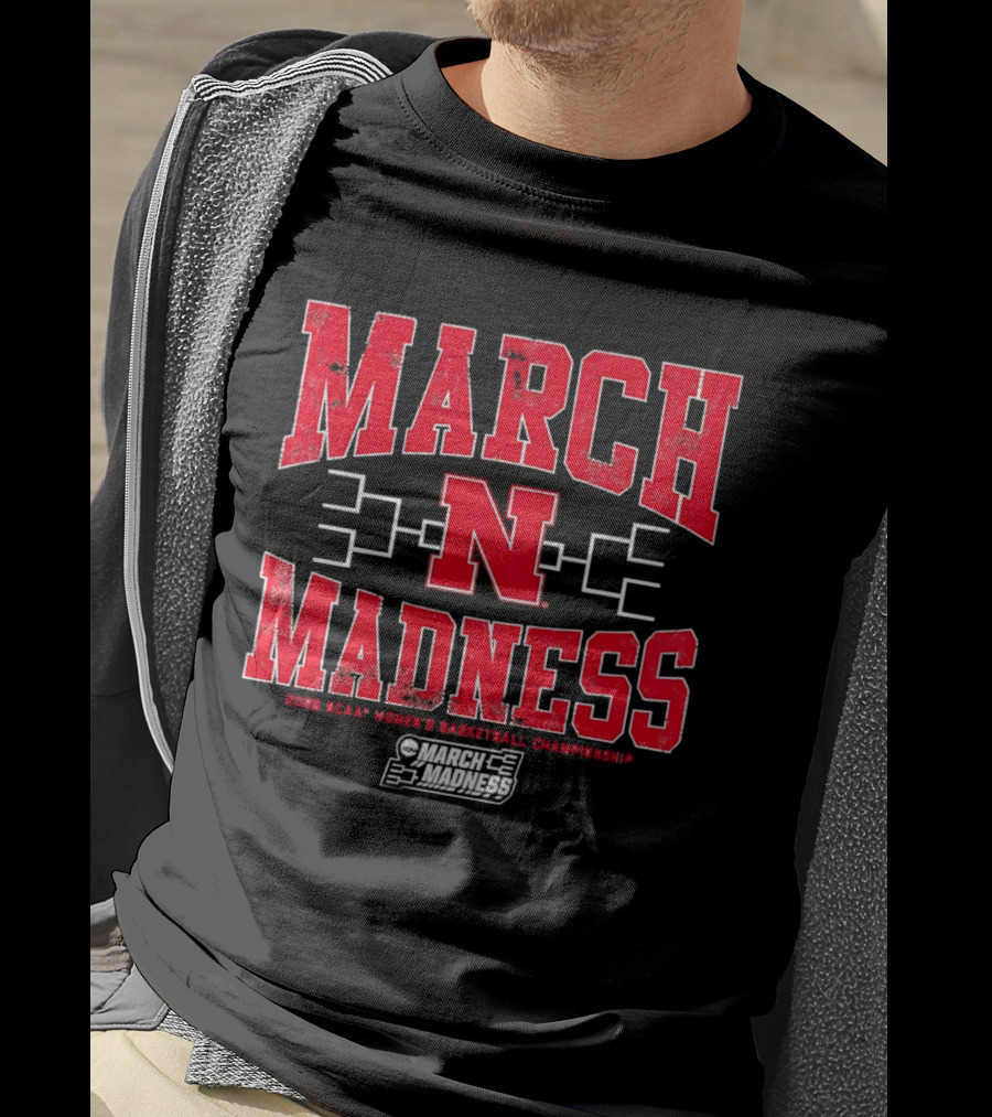 Nebraska Cornhuskers 2026 NCAA Women's Basketball March Madness Champions T-Shirt