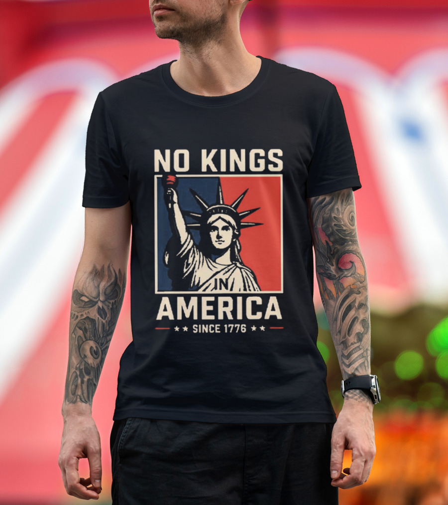 No Kings America Statue Since 1776 Comfort Colors® T-Shirt