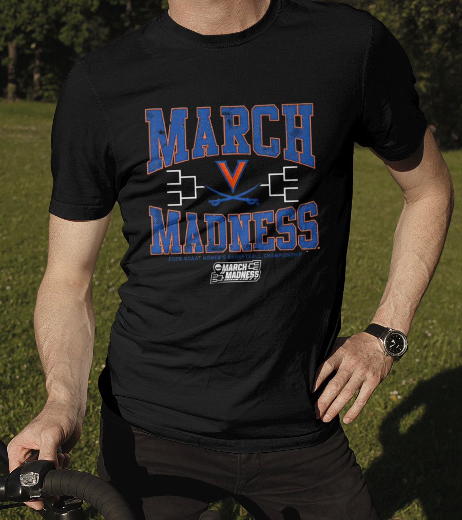Virginia Cavaliers March Madness 2026 NCAA Women's Basketball Championship T-Shirt