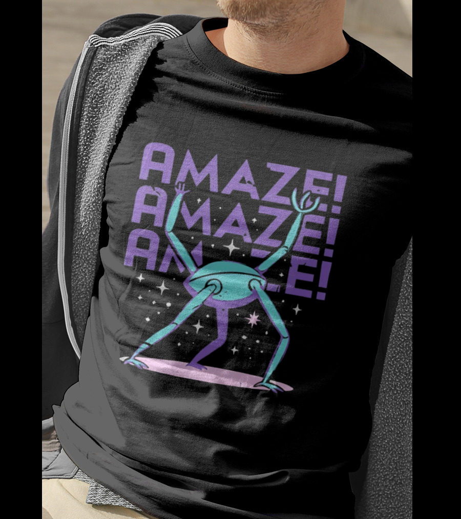 Project Hail Mary Amaze Alien Creature Repeated T-Shirt