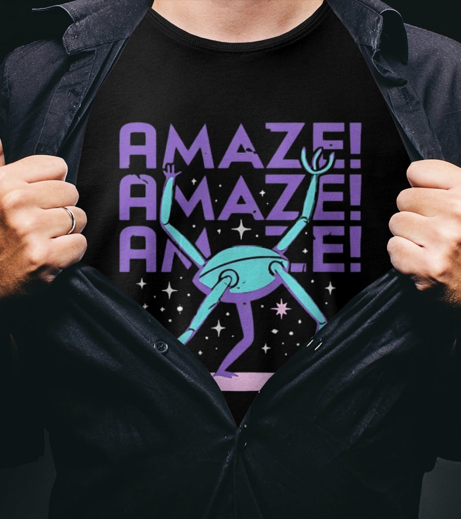 Project Hail Mary Amaze Alien Creature Repeated T-Shirt