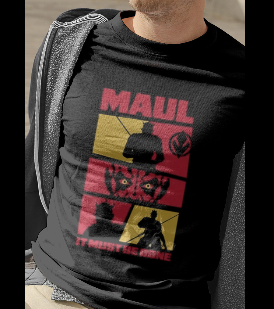 Maul Shadow Lord It Must Be Done Star Wars T-Shirt