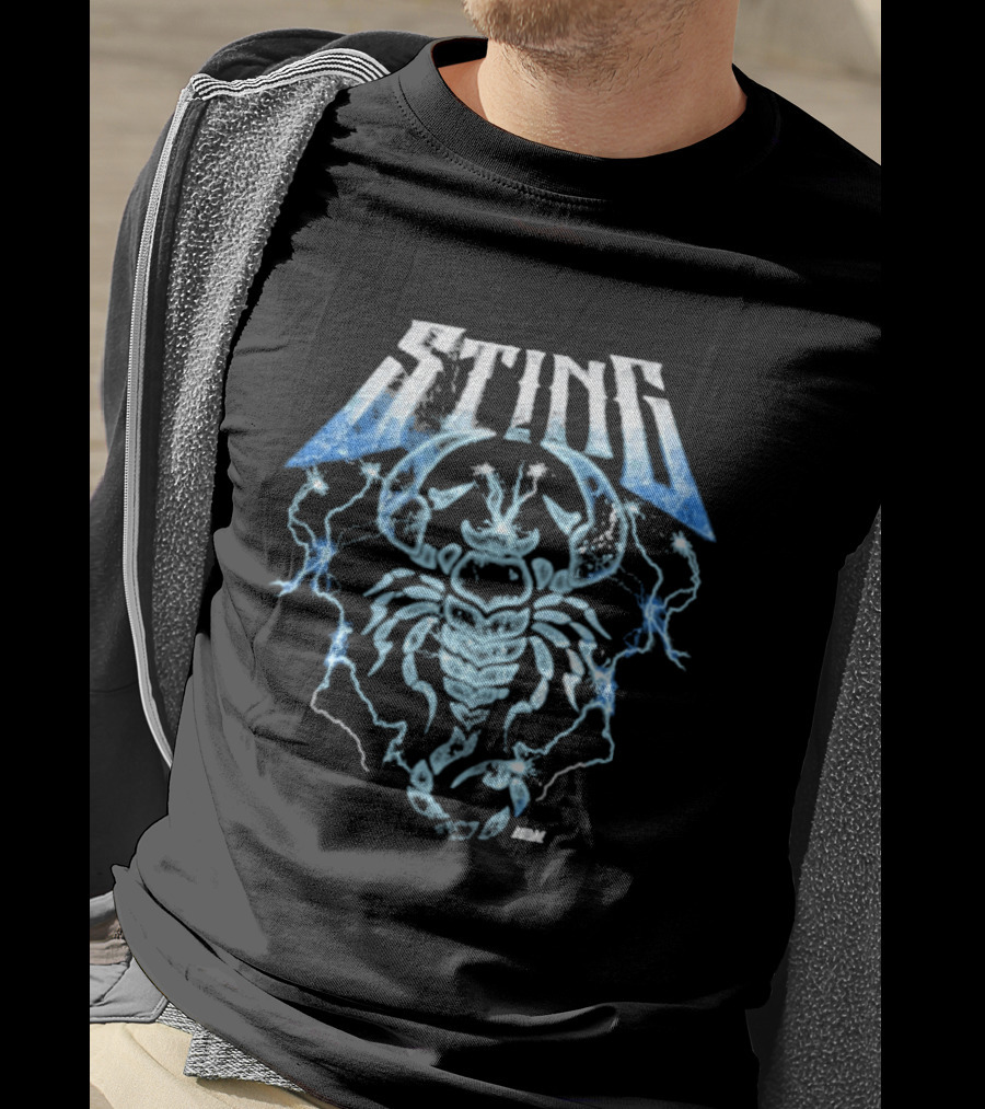Sting AEW Lightning Scorpion T-Shirt