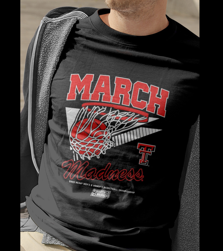 Texas Tech Red Raiders March Madness 2026 Basketball Championship T-Shirt