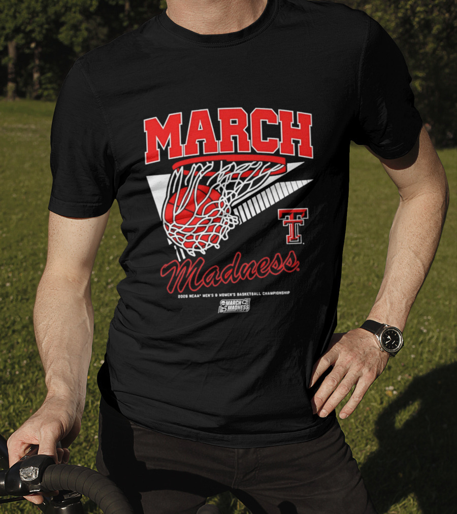 Texas Tech Red Raiders March Madness 2026 Basketball Championship T-Shirt