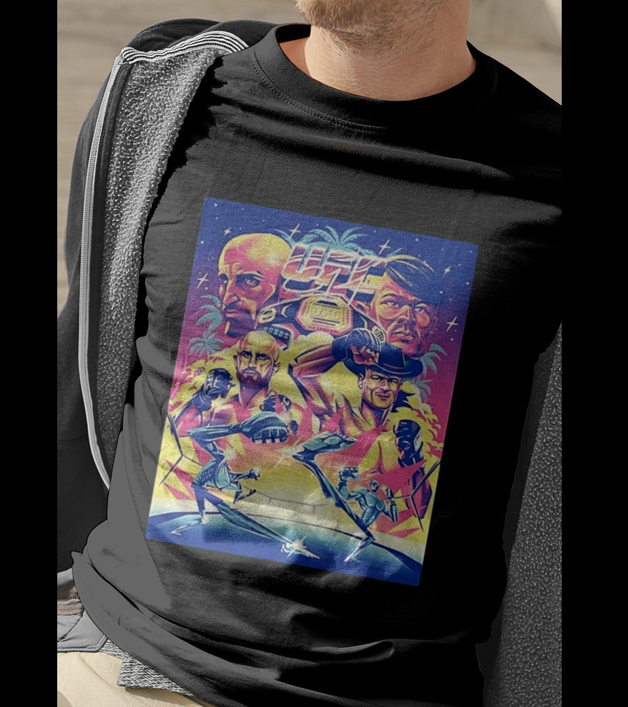 UFC 314 Alexander Volkanovski Vs Diego Lopes Retro Fight T-Shirt