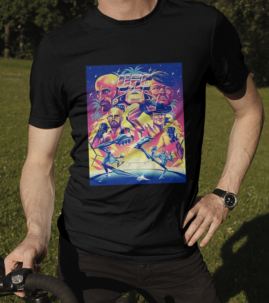 UFC 314 Alexander Volkanovski Vs Diego Lopes Retro Fight T-Shirt