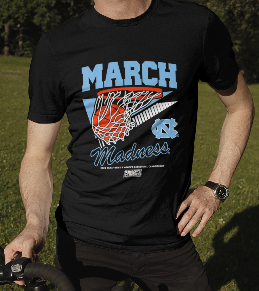 UNC Tar Heels 2026 March Madness NCAA Basketball Championship T-Shirt