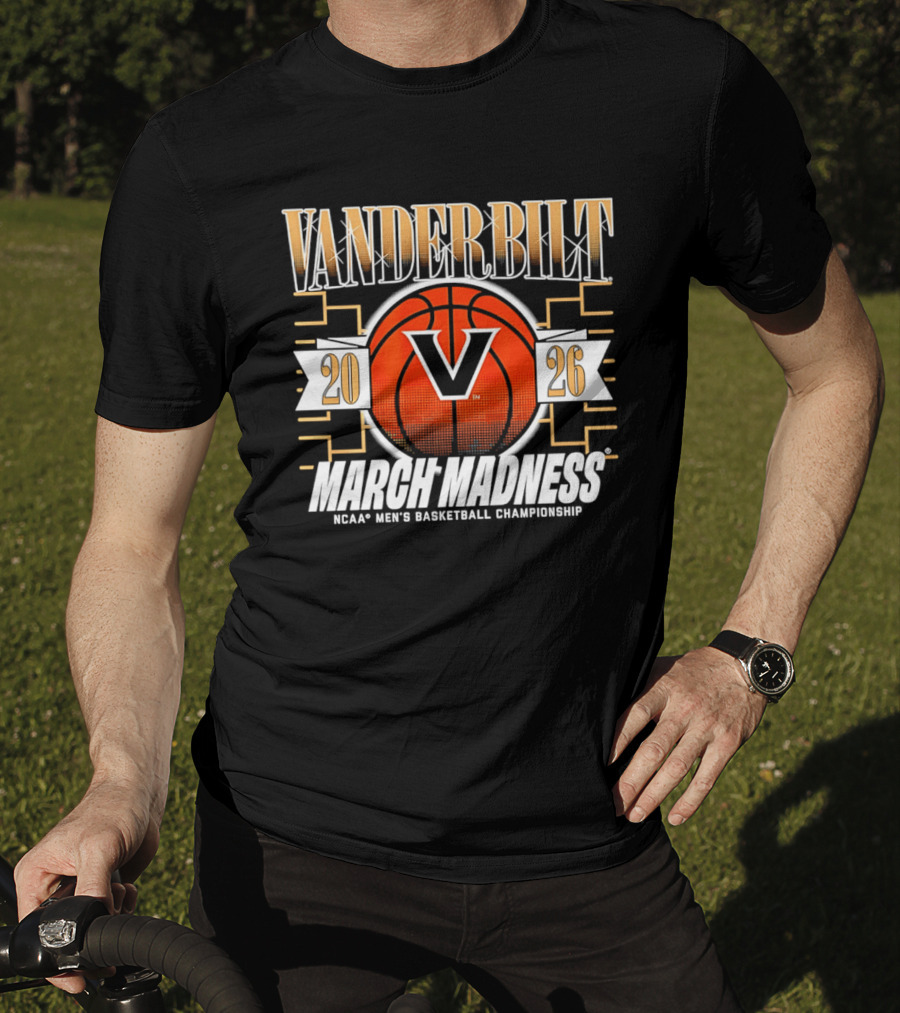 Vanderbilt Basketball 2026 NCAA March Madness Championship T-Shirt