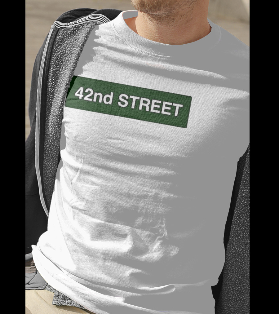 42nd Street Station Vintage Subway Sign T-Shirt