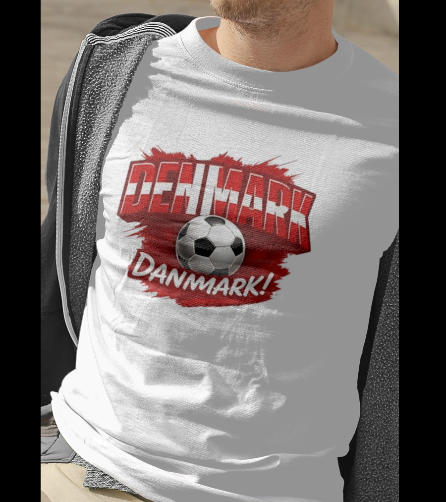 Denmark Danmark Soccer FIFA World Cup 2026 Football Team T-Shirt