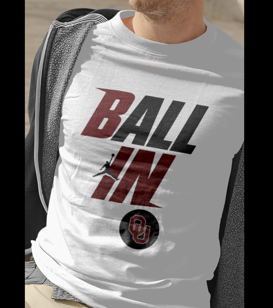Ball In Oklahoma Sooners OU 2026 Women's Basketball T-Shirt