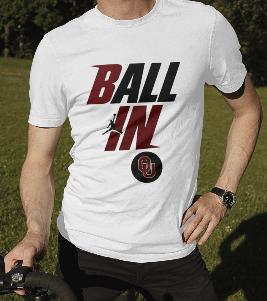 Ball In Oklahoma Sooners OU 2026 Women's Basketball T-Shirt
