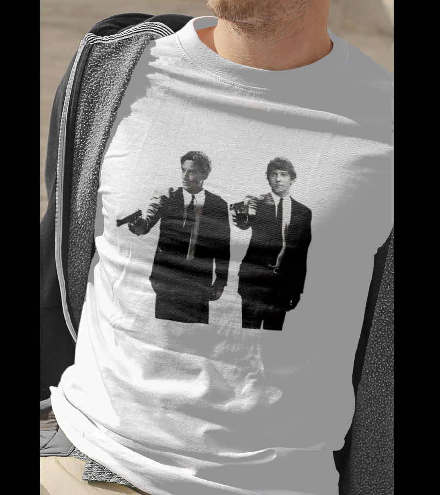 George Russell Kimi Antonelli Pulp Fiction Racing Showdown T-Shirt