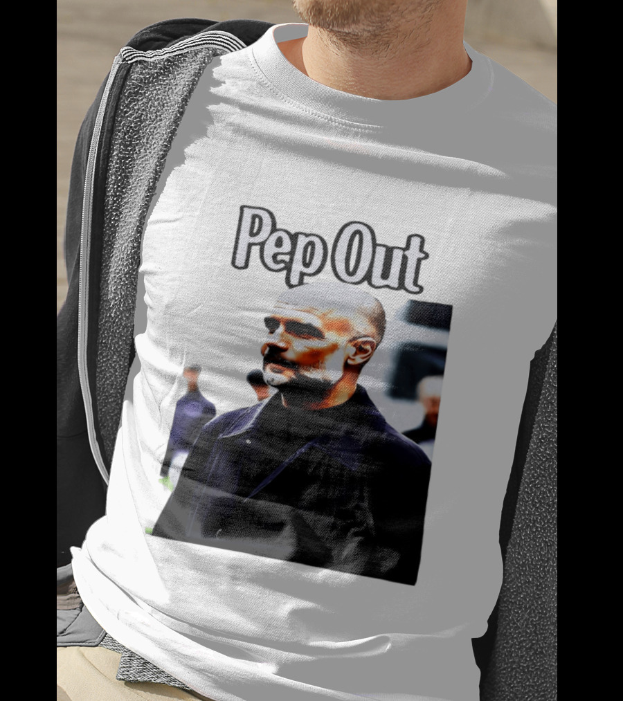 Pep Out Football Manager Critique T-Shirt