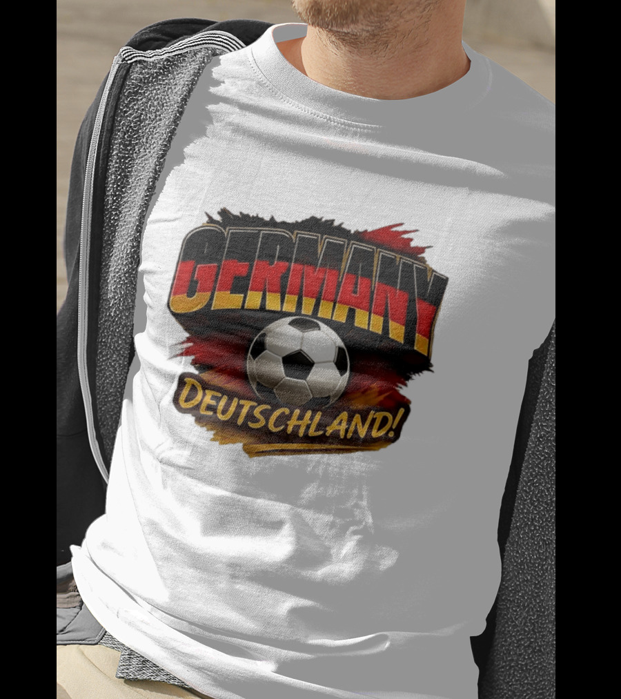 Germany Deutschland Soccer FIFA World Cup 2026 Soccer Ball T-Shirt