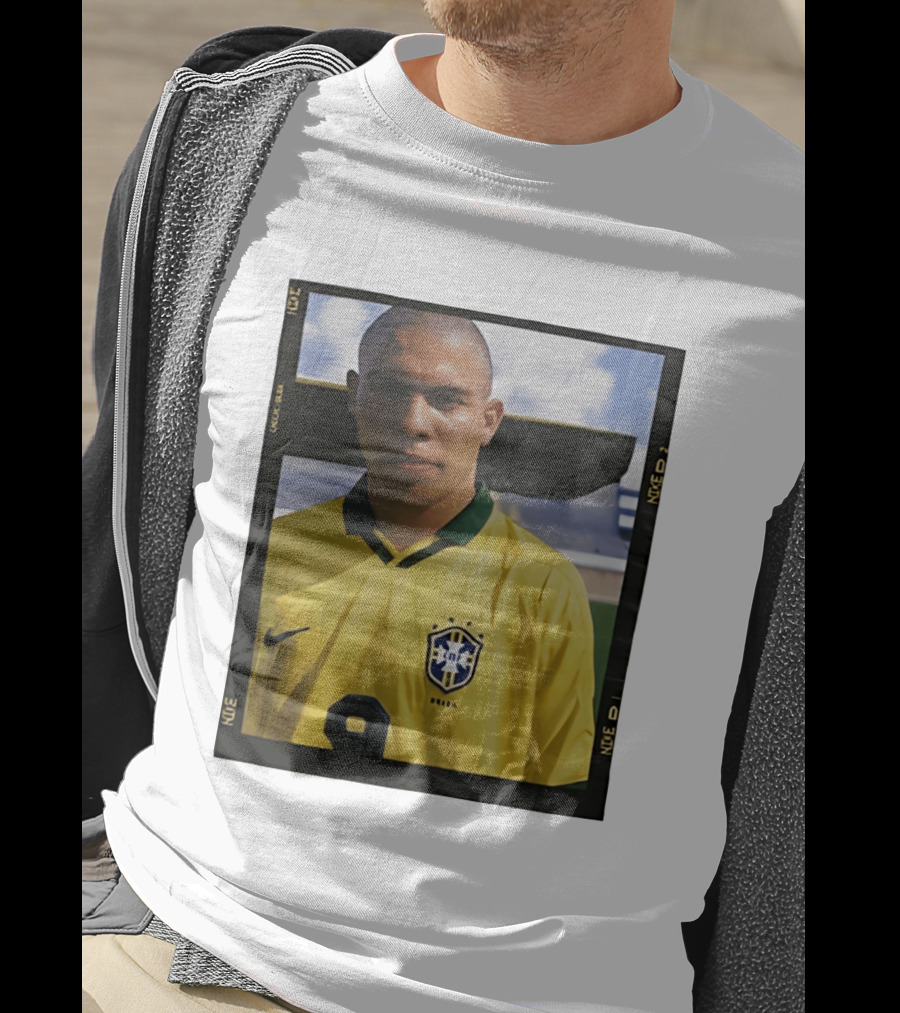 Brazil 2026 Ronaldo Nazario Heritage Nike 9 Jersey T-Shirt