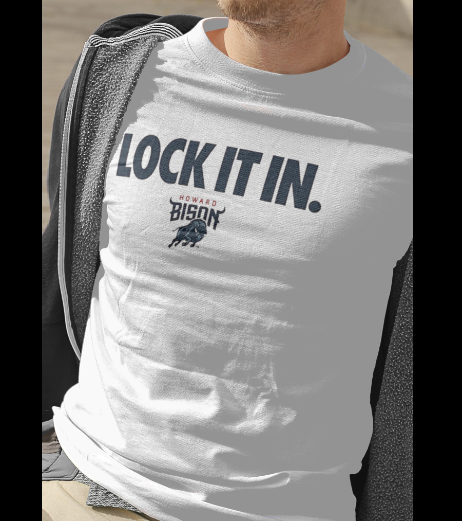 Howard Bison Lock It In Basketball T-Shirt